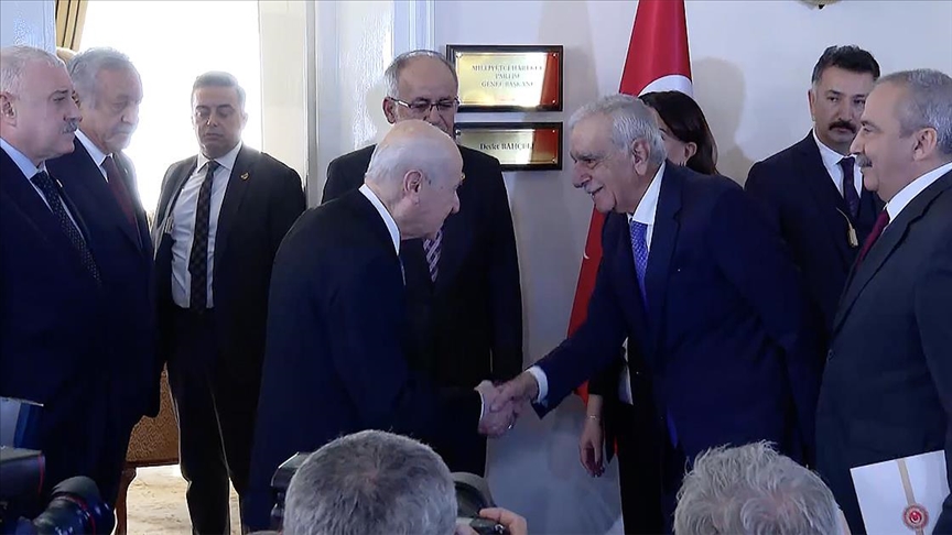 DEM Parti Heyeti ile Devlet Bahçeli Görüştü: Tarihi Toplantıdan Detaylar